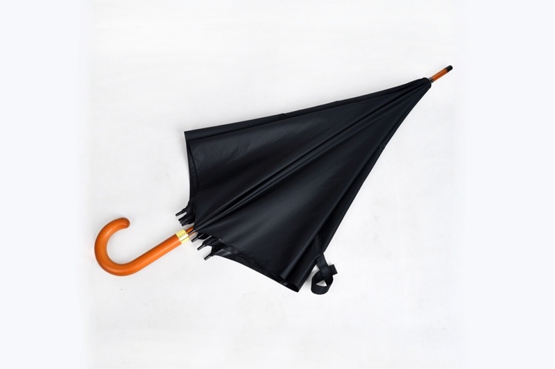 27寸实木中棒木弯柄伞 yk-GEFS394